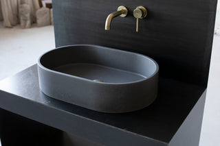 concrete vessel sinks for bathroom