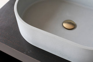 concrete vessel sinks for bathroom