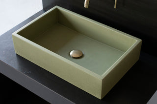 Solid Block \ Olive Green \