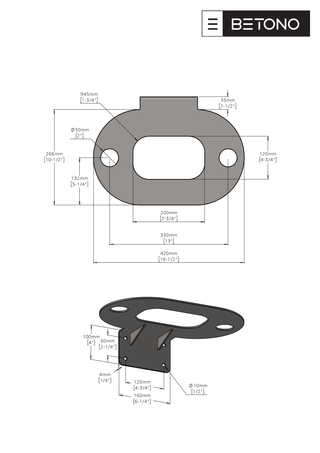 Wall-Mount Bracket (MiniHalo\Deck)