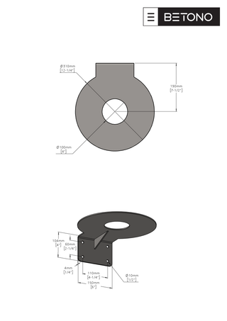 Wall-Mount Bracket  (ZenCircle)